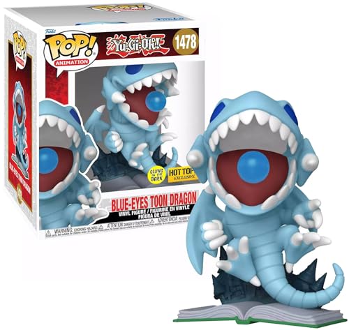 Pop! Animation: Yu-Gi-Oh! - Super Blue-Eyes Toon Dragon *Glow in The Dark* (Hot Topic Exclusive)