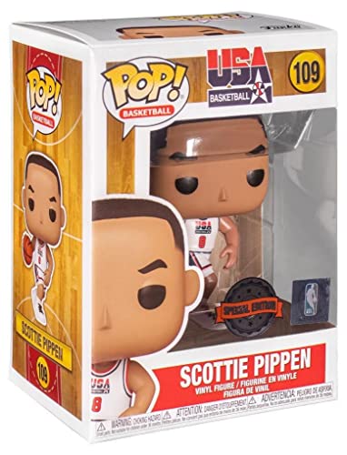 ¡Pop! Baloncesto 1992 Jersey Team USA 109 Scottie Pippen Special Edition