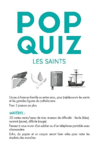 Pop Quiz Les Saints NE (Jeux)