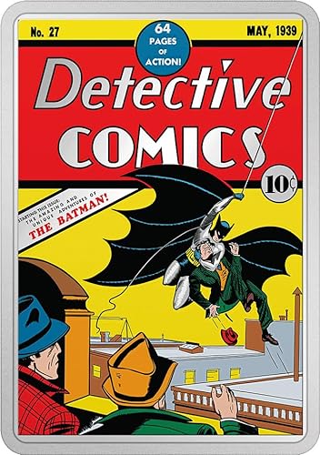 Power Coin Detective Comics 27 Batman DC Comix 2 Oz Moneda Plata 5$ Niue 2023