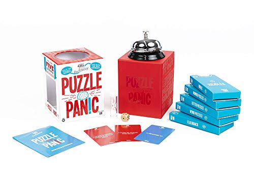 Professor PUZZLE Puzzle Panic - El Juego multijugador de Ritmo rápido con acertijos, Palabras, Letras y números