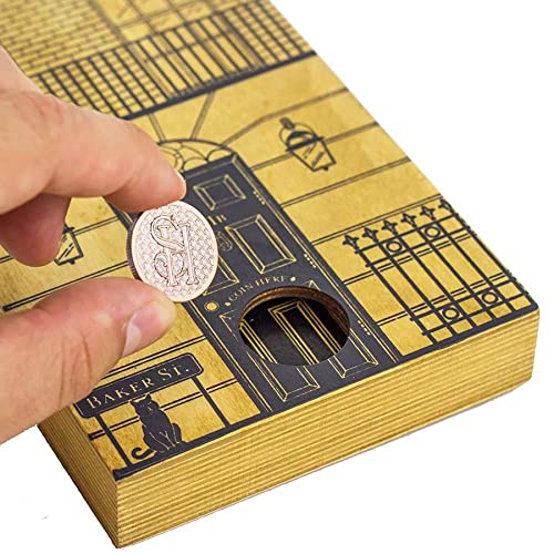 Professor Puzzle SH3945 Sherlock Holmes The Case of The Priceless Coin Wooden Puzzle Box