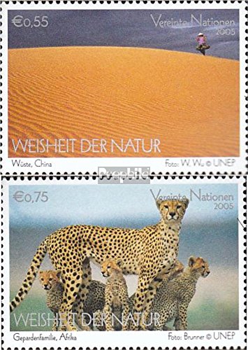 Prophila Collection Naciones Unidas - Viena 439-440 (Completa.edición.) 2005 Sabiduría el Naturaleza (Sellos para los coleccionistas) Gatos