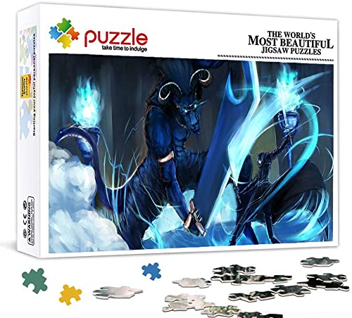 Puzzle 2000 Piezas para Adultos, Puzzle Anime Sword Art Online, Rompecabezas de Niños Adolescente Rompecabezas Desafiantes Y Difíciles para Adultos Y Adolescentes. 100X70cm