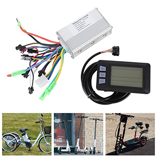 Qqmora Kit de Controlador de Bicicleta Eléctrica, Kit de Conversión de Bicicleta Eléctrica, Resistente Al Agua, Evita Sobrecarga Térmica, Fácil de Mantener, Multifuncional, 48 V 60 V