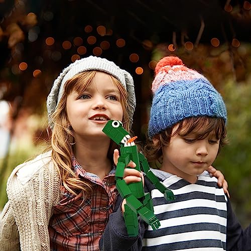 Rainbow Friends Figures Model Toys,Horror Friends Building Sets Regalo para Los Fans del Juego Lindo Kit De Decoración De Escritorio para Adultos,Juguetes De Navidad Regalo para Niños. (757-357pcs)