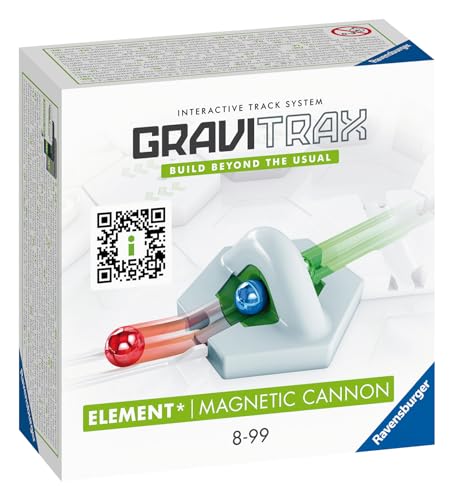 Ravensburger - GraviTrax Magnetic Cannon, Cañón Magnético, Juego STEM Innovador y Educativo, 8+ Años, Accesorio