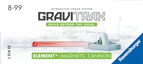Ravensburger - GraviTrax Magnetic Cannon, Cañón Magnético, Juego STEM Innovador y Educativo, 8+ Años, Accesorio