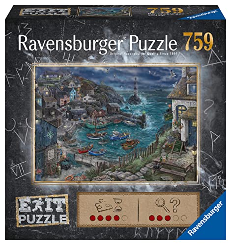 Ravensburger Puzle Exit 17365 El Faro Solitario – Puzzle de 759 Piezas para Adultos y niños a Partir de 14 años