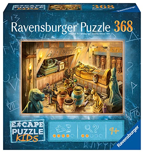 Ravensburger - Puzzle El Antiguo Egipto, Escape Kids, 368 Piezas, Puzzle Niños, Edad Recomendada 9+