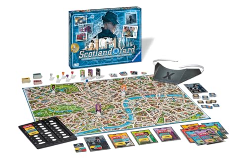 Ravensburger – Scotland Yard Sherlock Holmes 40°, Juegos de Mesa, De 2 a 6 Jugadores, 8+ Años