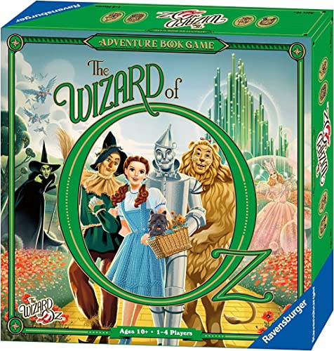 Ravensburger The Wizard of Oz Adventure Book - Juegos de Mesa de Estrategia Familiar para niños y Adultos de 10 años en adelante - De 1 a 4 Jugadores