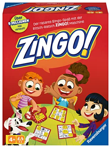 Ravensburger Zingo, niños a Partir de 4 años, para 2-6 Jugadores, Juego de Bingo (22354)