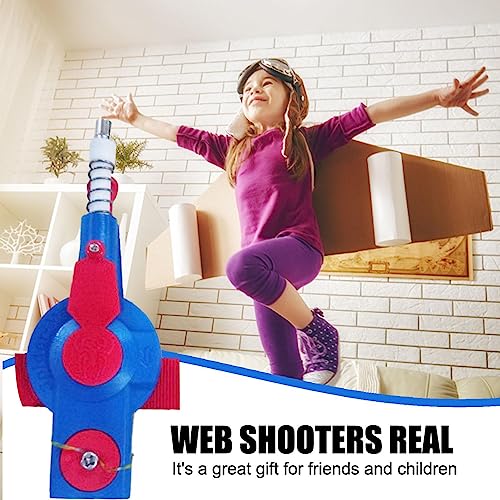 Real Web Shooter, Juego de rol Spider Web, Adultos Real Web Shooters, Web Shooters de apariencia suave, Web Shooters resistentes y divertidos para presentaciones en escenario, fiestas temáticas y cosp