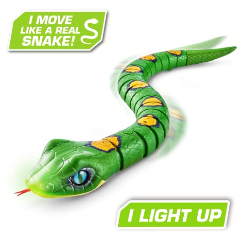 ROBO ALIVE 7150B Snake Series 3, mascota robótica de juguete (verde), reptil