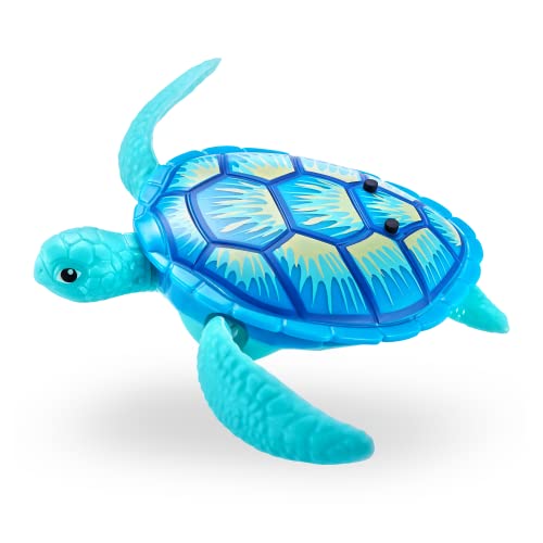 ROBO ALIVE Turtle Tortuga de natación robótica (Paquete de 2, Naranja y Azul), 71100A