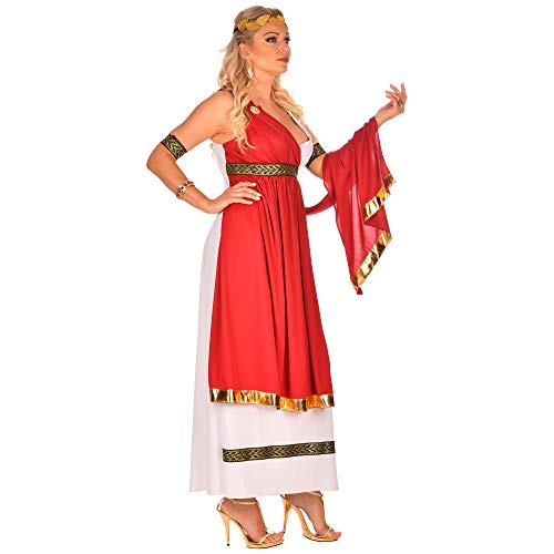 "ROMAN EMPRESS" (dress with drape, armbands, laurel wreath) - (S)