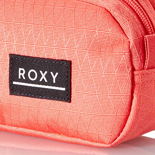 Roxy Da Rock Textured, Funda para lápices para Niñas, Coral Profundo, Medium