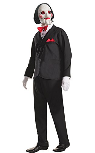 Rubie´s – Disfraz de oficial adultos Jigsaw película de terror Saw Puppet Billy – Disfraz de Halloween