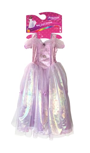 Rubies – Disfraz de lujo princesa lavanda (niño) – 3-4 años
