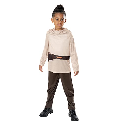 Rubies Disfraz Obi Wan Kenobi OPP para niños, Barato, Camiseta y pantalones, Oficial Star Wars para Carnaval, Cumpleaños, Halloween, Fiesta