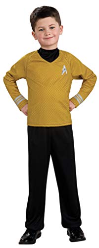 Rubie's Disfraz oficial del Capitán Kirk de Star Trek, para niños de 5 a 7 años