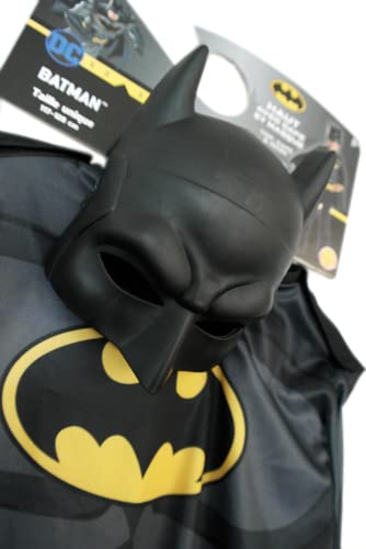 Rubies Set Accesorios Batman para niños y niñas, Camiseta impresa y máscara, Oficial Warner, DC Comics para Halloween, Carnaval, Navidad y cumpleaños