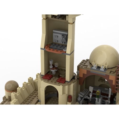 RULZ Juego de construcción modular militar para niños, MOC-108238 The Daimyos Palace modelo de juguete de montaje, 1762 unidades, regalos creativos, compatible con Lego