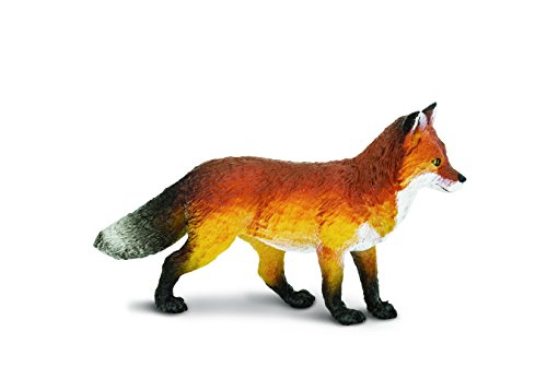Safari Ltd. North American Wildlife Zorro Figura de juguete para niños y niñas - A partir de 3 años