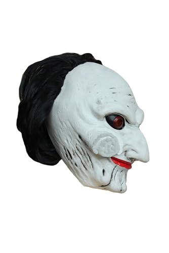 Saw John Kramer - Máscara de látex para adultos, disfraz de Halloween