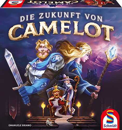 Schmidt Spiele 49407 El Futuro de Camelot, Juego táctico de Farol, Multicolor