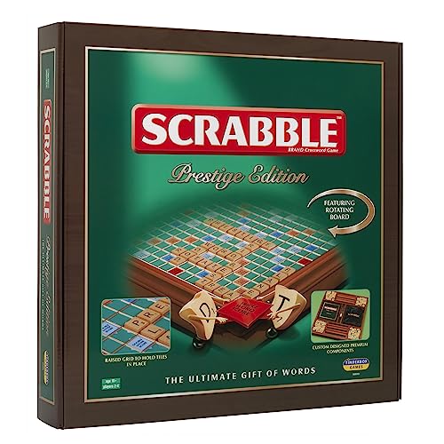 Scrabble Prestige Edition: El mejor regalo de palabras | Juegos clásicos | Para 2-4 jugadores | A partir de 10 años