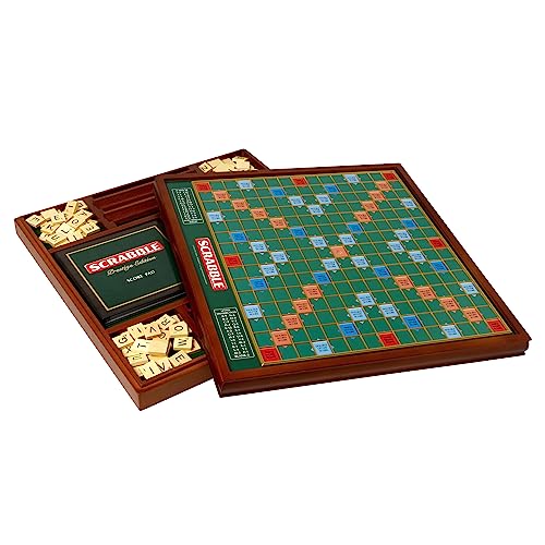 Scrabble Prestige Edition: El mejor regalo de palabras | Juegos clásicos | Para 2-4 jugadores | A partir de 10 años
