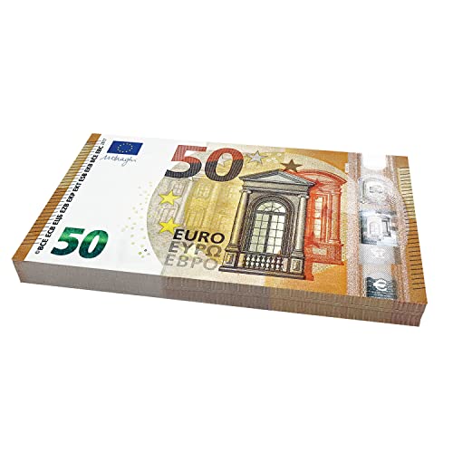 Scratch Cash 100 x € 50 Euro para Jugar (75% más pequeño Que el tamaño Real)