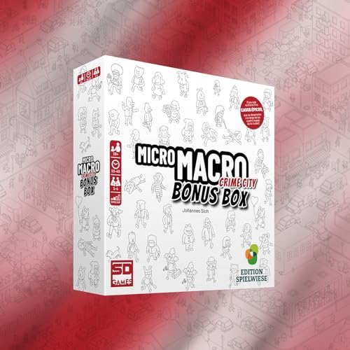 SD GAMES Juego De Mesa Micro Macro. Bonus Box
