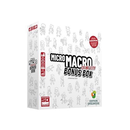 SD GAMES Juego De Mesa Micro Macro. Bonus Box