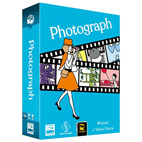 SD GAMES Photograph - Juego de Mesa de Fotografía con Cartas para 2 a 4 Jugadores Recomendado a Partir de 10 Años