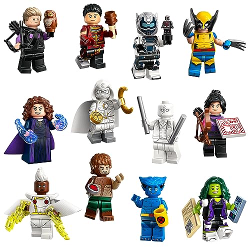 Selección: Lego 71039 Minifiguras – Marvel Serie 2 – Minifigures Coleccionables Figuras Marvel + postal gratis (10 – Bestia)
