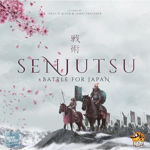 Senjutsu: Battle for Japan - Juego de duelo samurái con miniaturas y creación de mazos, juego de estrategia para niños y adultos, a partir de 14 años, 1-4 jugadores, 15-20 minutos de tiempo de juego,