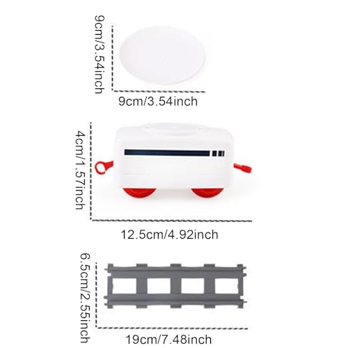 Set de trenes de sushi rotativo | Conjunto de trenes de sushi | Rotating Sushi Bar at Home | Tren de sushi Rotativo Alimentado por batería | Juego de trenes eléctricos para presentación de sushi de