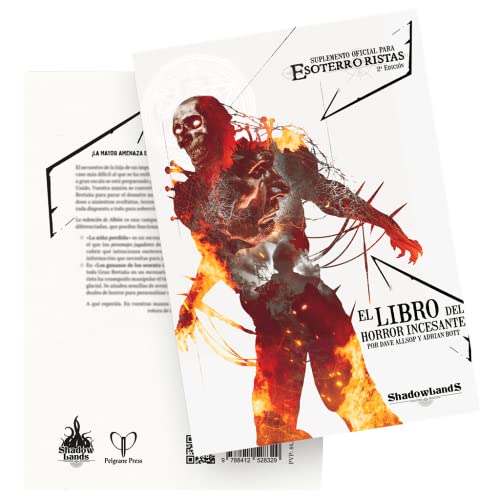 Shadowlands - El Libro del Horror Incesante - Expansión para Esoterroristas, el Juego de rol