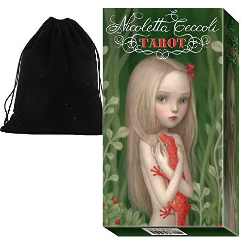 Shop4top Nicoletta Ceccoli Tarot Cards Deck and Bag
