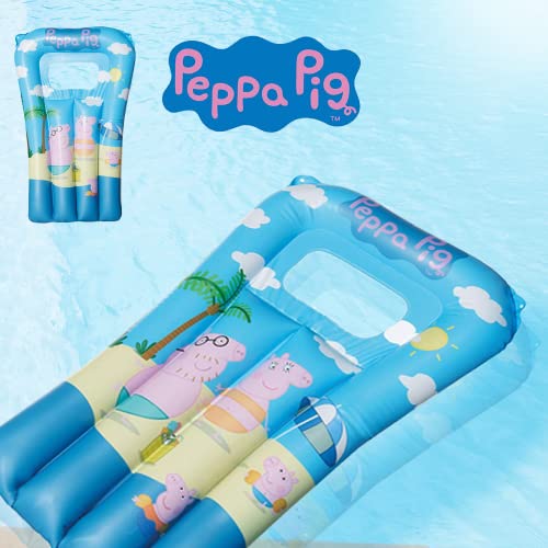 Smart Planet Juego de playa Peppa Pig – Colchón de aire, bola de agua Peppa Pig juguete de playa para piscina y mar y playa – juguete inflable para piscina para niños