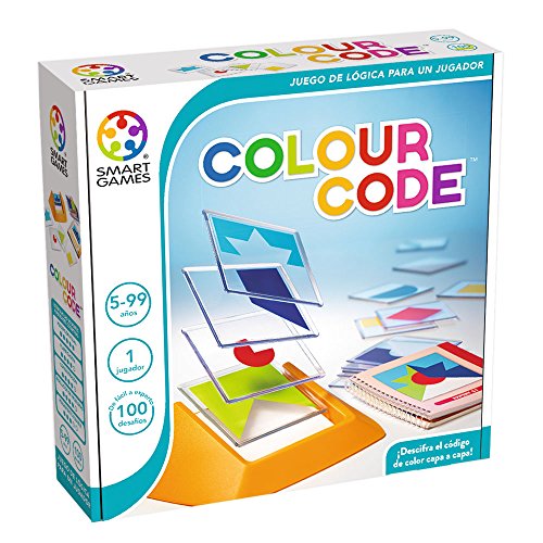 SmartGames - Color Code | Juegos Educativos Niños 5 Años O Más | Rompecabezas Niños | Juegos De Mesa Niños 5 Años O Más | Regalo Niño 5 Años & ¡Ardillas! | Juegos Educativos 6 Años