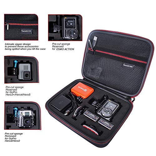 Smatree SmaCase G160 - Pack de accesorios para cámaras digitales GoPro Hero 4