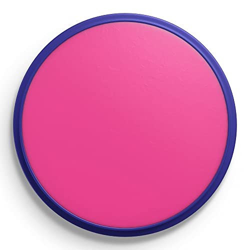 Snazaroo - Pintura facial y corporal, 18 ml, color rosa brillante, profesional a base de agua, pastilla de aquacolor individual para adultos, niños y efectos especiales