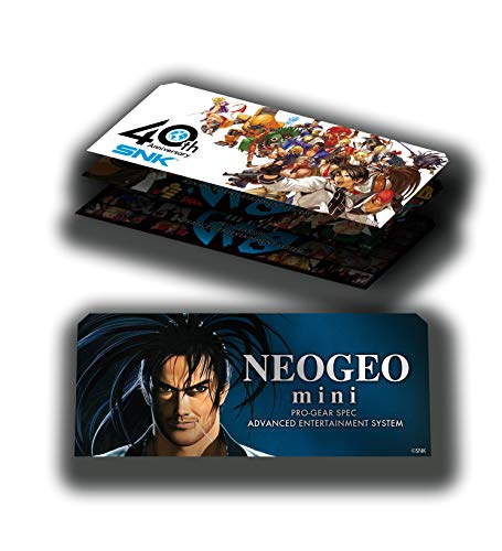 SNK - Sobre de 4 Pegatinas Mini (Neo Geo)