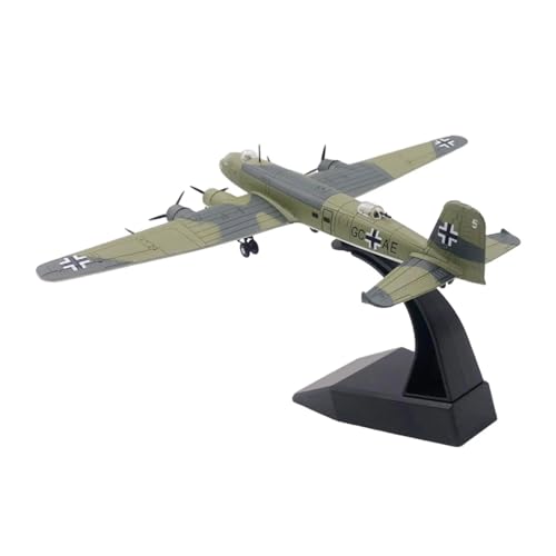 SONNIES For Decoración De Soporte De Avión Alemán, Modelo De Caza De Aleación De Fundición A Presión, Modelo De Juguete For El Hogar 1/144 (Color : B Ju-52 Plane Model)
