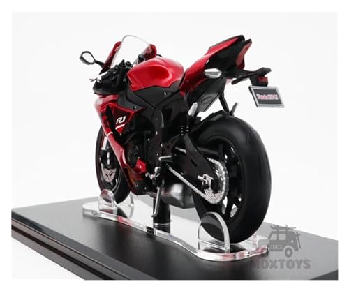 SONNIES For Yamaha R1 Rojo Negro Diecast Motocicleta 1:18 2018/2019 (Color : Blue)