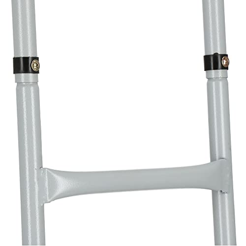 SPRINGOS Escalera universal para cama elástica con marco de altura de 70 a 90 cm, 2 peldaños
